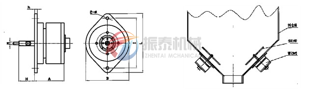 动杆式电磁振动器安装实例